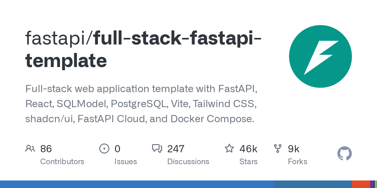 Full Stack FastAPI Template 封面