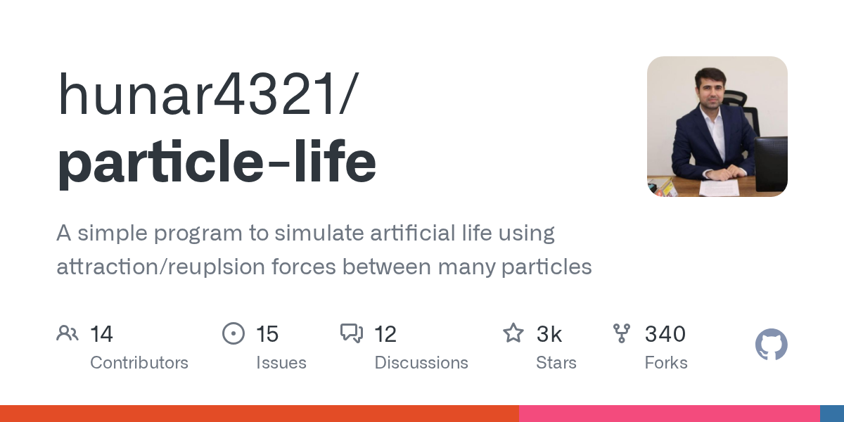 Particle Life 粒子生命模拟 封面