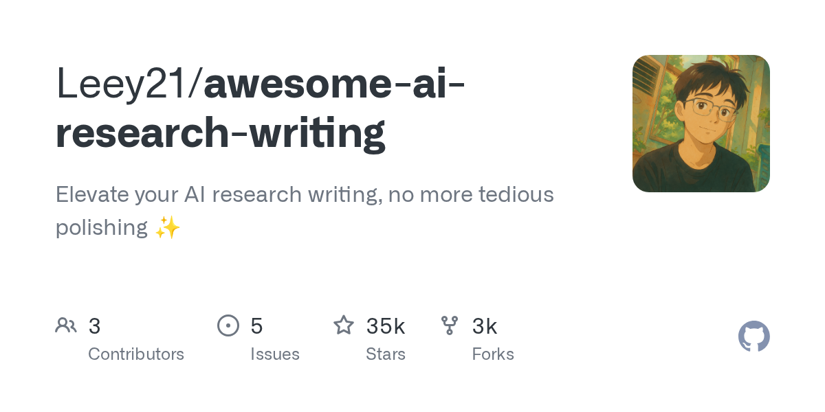 Awesome AI Research Writing 封面
