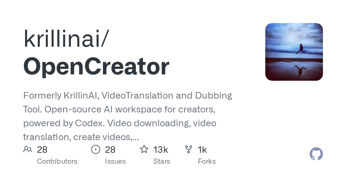 OpenCreator 创作者 AI 工作台 封面
