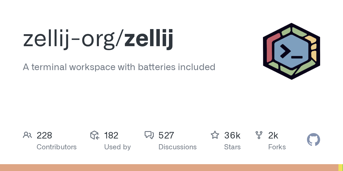 Zellij 终端工作区 封面