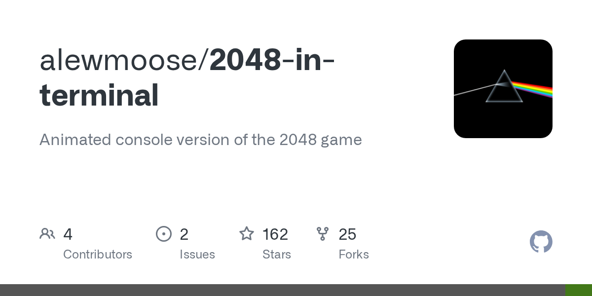 2048-in-terminal 封面