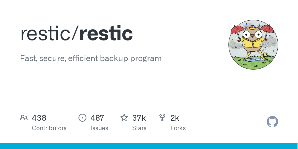 restic 备份工具 封面
